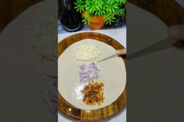 3 Flavor in 1 Paratha | Healthy Breakfast #shorts #trending #shortvideo #youtubeshorts #paratha