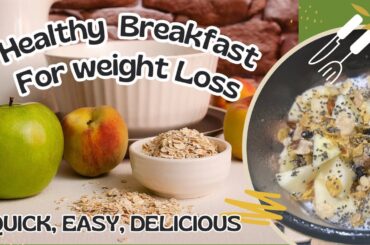 Quick Healthy Breakfast Recipe For Weight Loss | High Protein Breakfast Recipe #weightloss