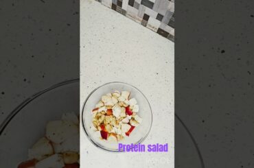 #youtubeshorts#highprotein salad# saladrecipe for weightloss#gymworkout# fitness#healthyfood