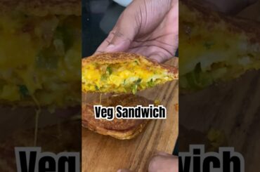 Easy Veg Sandwich Recipe | Healthy Breakfast Sandwich #quickrecipe #breakfast #sandwhich