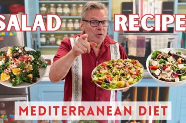 3 Mediterranean Salad Recipes | Mediterranean Diet for Beginners