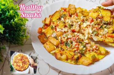 Easy Pizza Sandwich Recipe|New Healthy Breakfast, 5min Bread Pizza quick Testy Breakfast,EggSnacks..