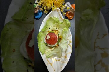 Trend Anupama style Keto burger | Veg panner Keto burger recipe #youtubeshorts #trending #shorts