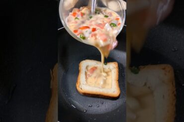 tried this Egg & bread recipe #trending#food studio#youtube