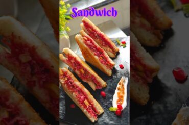 VEG SANDWICH CAFE STYLE | SANDWICH RECIPE #shorts  #youtubeshorts #viralshorts #cricket #collection