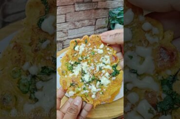 How to make besan chilla recipe | healthy breakfast ideas | #recipe #food #shorts #short #foodshorts