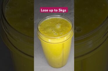 Orange Fat Burning Smoothie Recipe For Quick Weight Loss #shorts #smoothierecipes