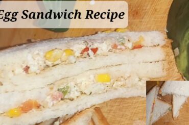 Egg Mayo Sandwich | How To Make Egg Sandwich Recipe | Simple yet Satisfying