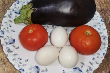 Healthy Breakfast Recipe | Brinjal Omelet Recipe | Eggplant Sandwich Recipe |