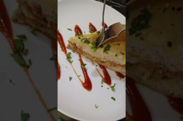 Quick Bread Sandwich| Breakfast Sandwich Idea|Healthy Bread Sandwich|Cheese Bread Sandwich#ytshorts