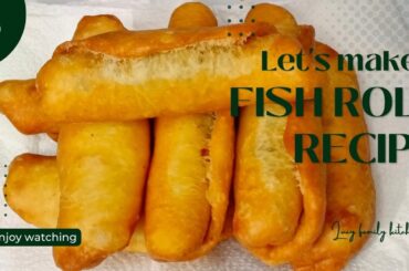Easy fish roll recipe|How to make Nigerian fish roll.
