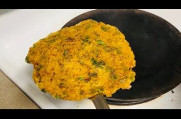 Oats Chapathi: dinner recipe Indian vegetarian | masala oats roti