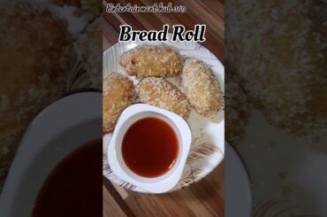 RECIPE OF CRISPY BREAD ROLL|BREAD RECIPE|POTATO RECIPE| SNACKS RECIPE#shorts #viral #recipe #Snacks