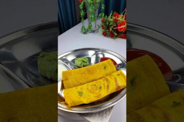 How to make super crispy cheela| healthy breakfast recipe#shorts#ytshorts