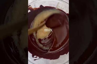 TWO ingredient fudgy brownie!!!#shorts #chocolate #brownie #healthy #healthyrecipes #nobake #nobake