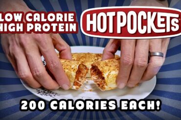 Hot Pockets for WEIGHT LOSS! [Low Calorie/High Protein]