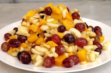 HEALTHY MANGO SALAD in 6 minutes #mango #healthysalad #recipe #vegan #cooking #diet