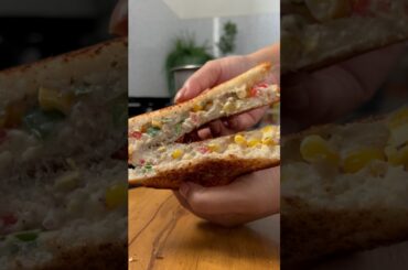 Ekdum kadak cafe style healthy veg sandwich #shorts #youtubeshorts