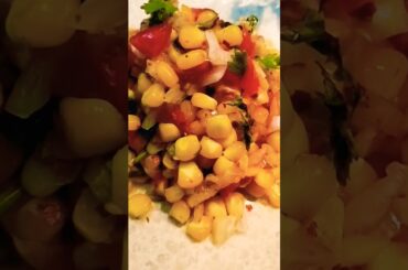 corn salad/bhutta chaat#ytshorts #recipe #indiansnack #cooking