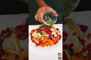 Healthy fruits salad #asmr #salad #fruitsalad #food #shorts #ytshorts #recipe #reels