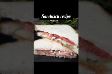Healthy veg sandwich recipe in 2minutes #recipeoftheday#eveningsnacks#ytshorts#viralshorts#foodie