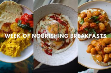 Week of Nourishing Breakfasts