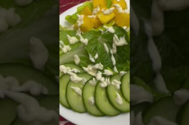 #delicious & healthy lunch quick and easy to prepare fresh salads #shorts