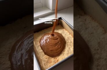 healthier twix bars #shorts #chocolate #healthyrecipes #cooking #food