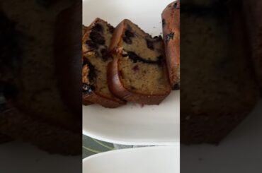 #healthy Blueberry banana bread #homemade #recipe