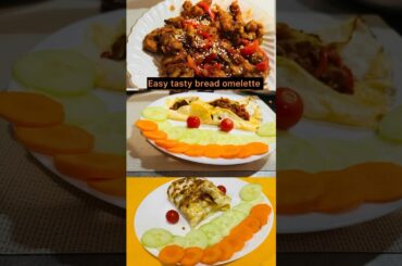 #shorts #breakfast #breadomelette #easy #snacks #healthy #bread #egg #proteinsnack #shortfeed#tasty