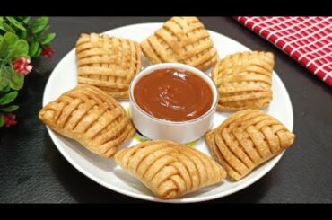 New Style Potato Snacks! Its So Delicious! Crispy Designer Samosa! Samosa Recipe! Potato Recipes