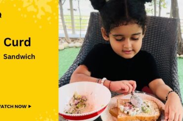 How To Make  Sandwich At Home | Easy Dahi sandwich Recipes | Yogurt Veg sandwich | Healthy Kids