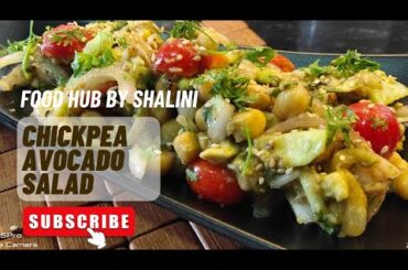 Healthy Salad For Weight Loss | Avacado Chickpea Salad For Rapid Weight Loss | Healthy Dinner Recipe