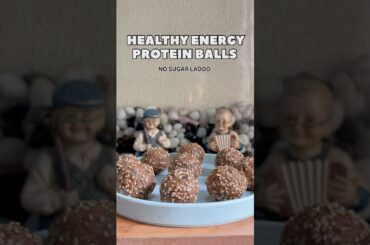 Healthy energy protein balls || weight loss Laddu #shorts #weightlooserecipe