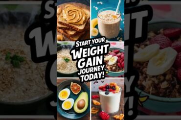 "5 Healthy Breakfast Ideas for Weight Gain | Morning Food Habits for a Healthy Life | NutriGreen Hub