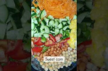 High Protein Salad || Easy Salad