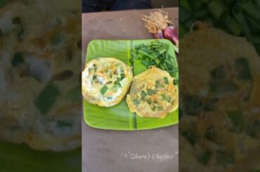 Spring Onion Pancake Healthy Snacks Recipe #food #cooking #shorts #miniaturecook