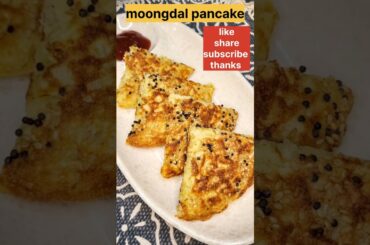 Moongdal pancake(handvo) | lentils pancake | Healthy recipe | #shorts #cooking  @Oneportionoflife