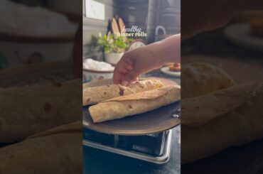Healthy Homemade Rolls #seekhkabab #breakfastrecipes