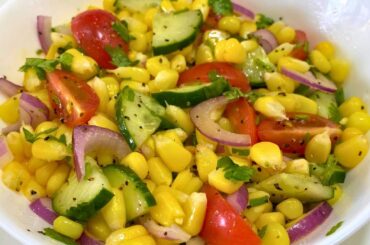 Corn Salad Recipe | Quick & Easy Healthy Salad | Salad