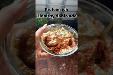 Protein-Packed Dahi Vade (A Healthy Twist On A Classic!)