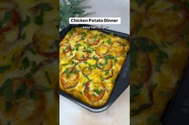 Won't believe how easy this Healthy chicken breast dinner recipe is!