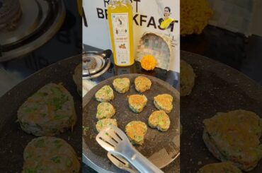 High Protein Healthy Breakfast Recipe lHealthy Breakfast Ideas , Makhana Sprouts Tikki