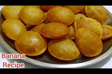 Healthy Breakfast Recipes | Banana Recipe | Snack