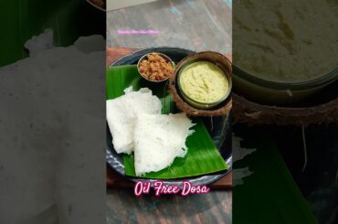 Tasty No oil Dosa- Healthy Breakfast #recipe #food #shorts