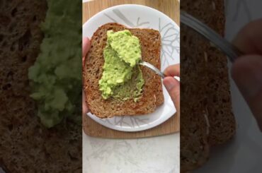 Simple Avocado Sandwich with Red Pepper Dip