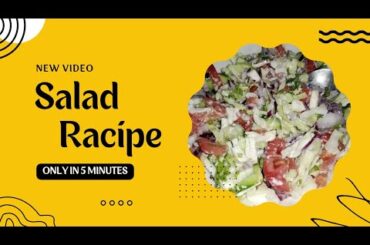Mix Vegetable Salad | Healthy Salad Recipe