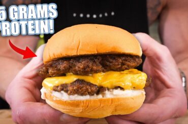 Healthy Cheeseburgers Are The PERFECT Diet Food (High Protein/Weight Loss)