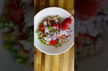 boiled chana chaat#healthy chana#recipe#streetfood#youtubevideo#streetchaat#foodies#foodshorts#chaat