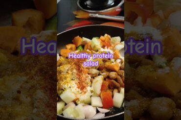 Healthy Protein Salad Recipe||#saladrecipe #shorts